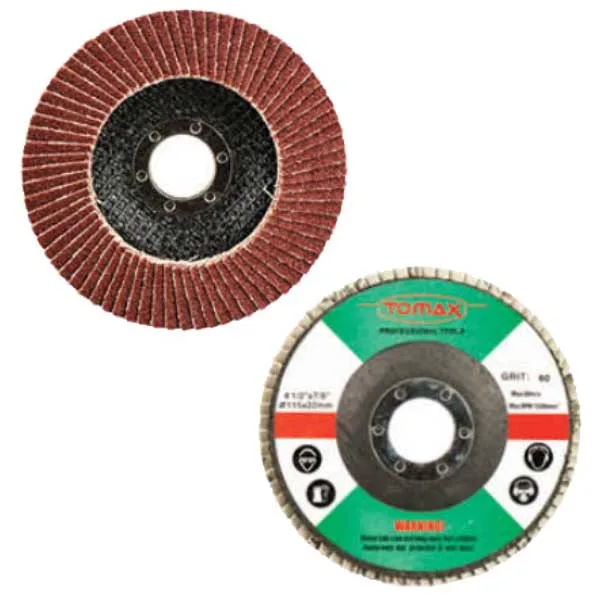 Tomax Flap Disk Zımpara 115 mm lik 80 mm