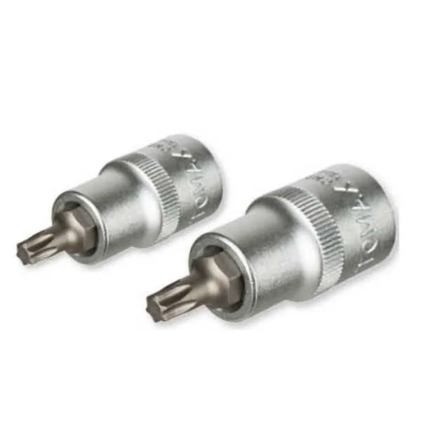 TOMAX  Lokmalı Star Torx Bits Uç 1/2 inç  T.20X55 mm 10 Adet
