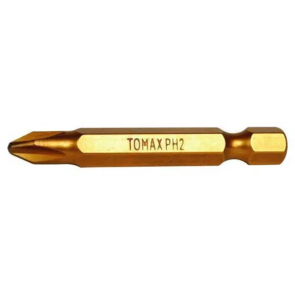 TOMAX PZ2x25 Titanyum Bits Uç 60 Adet