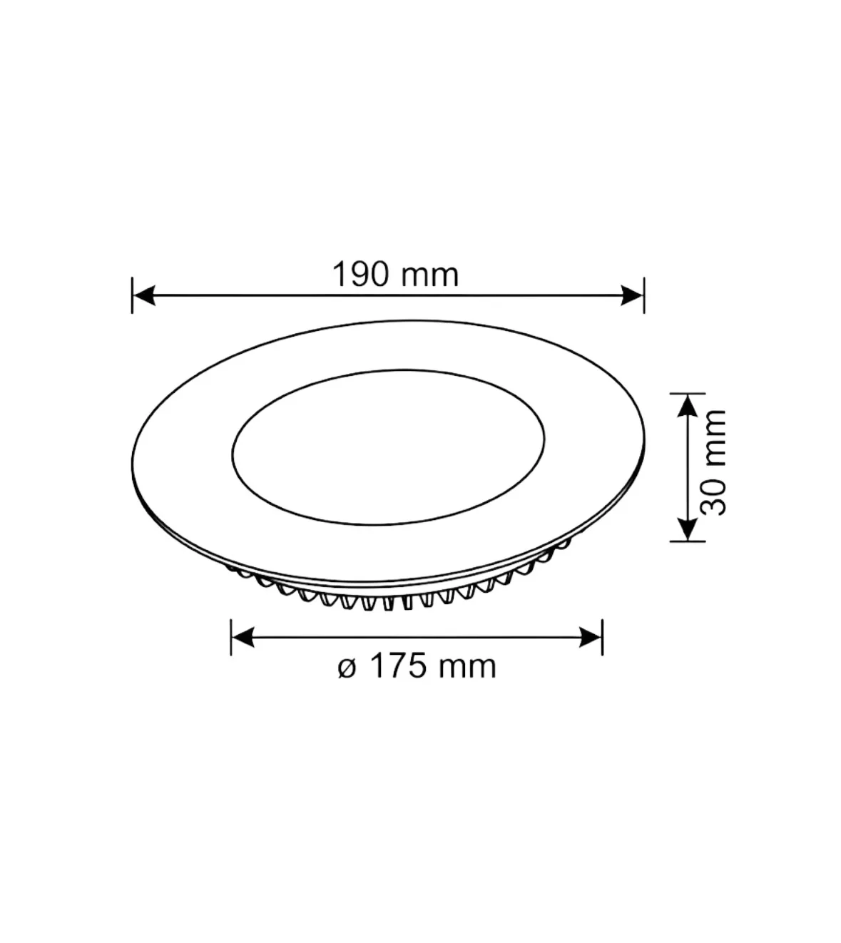 15W Sıva Altı Led Panel 6500K - Görsel 2