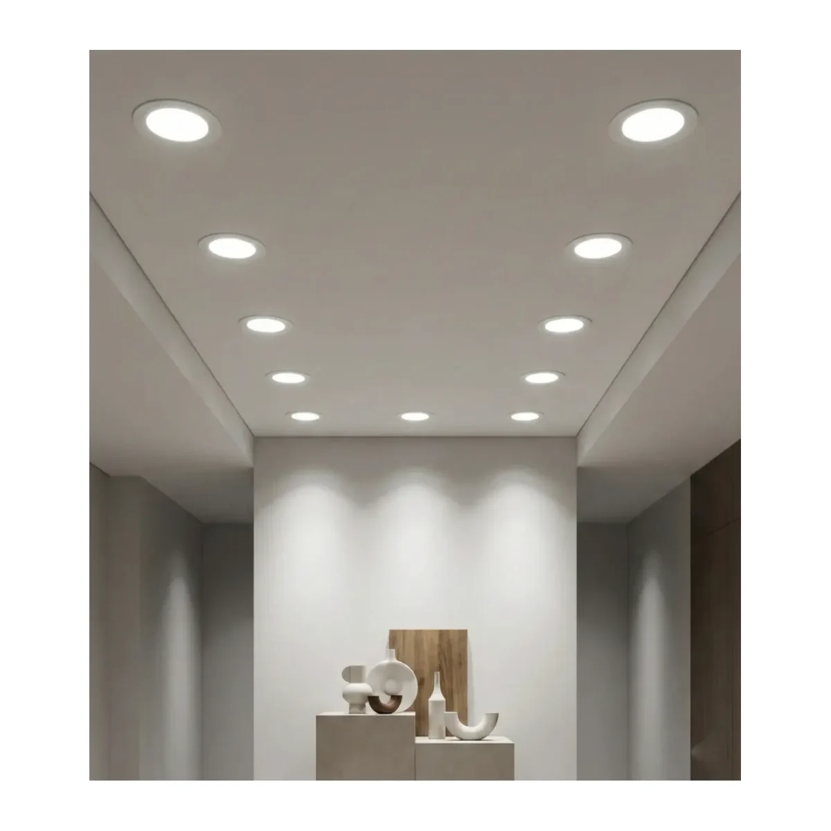6W Sıva Altı Led Panel 6500K 10 ADET - Görsel 3