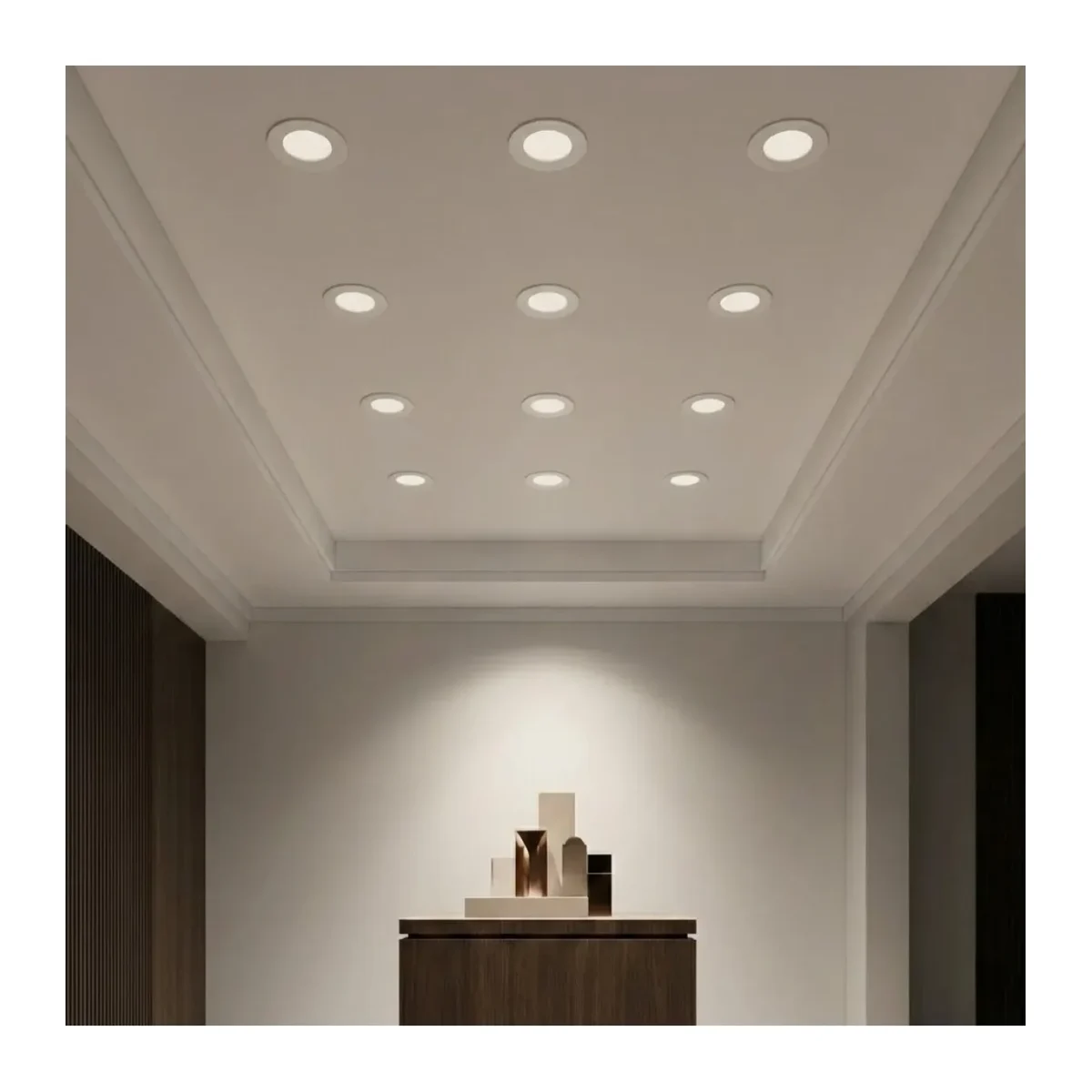 3W Sıva Altı Led Panel 6500K 10 ADET - Görsel 2