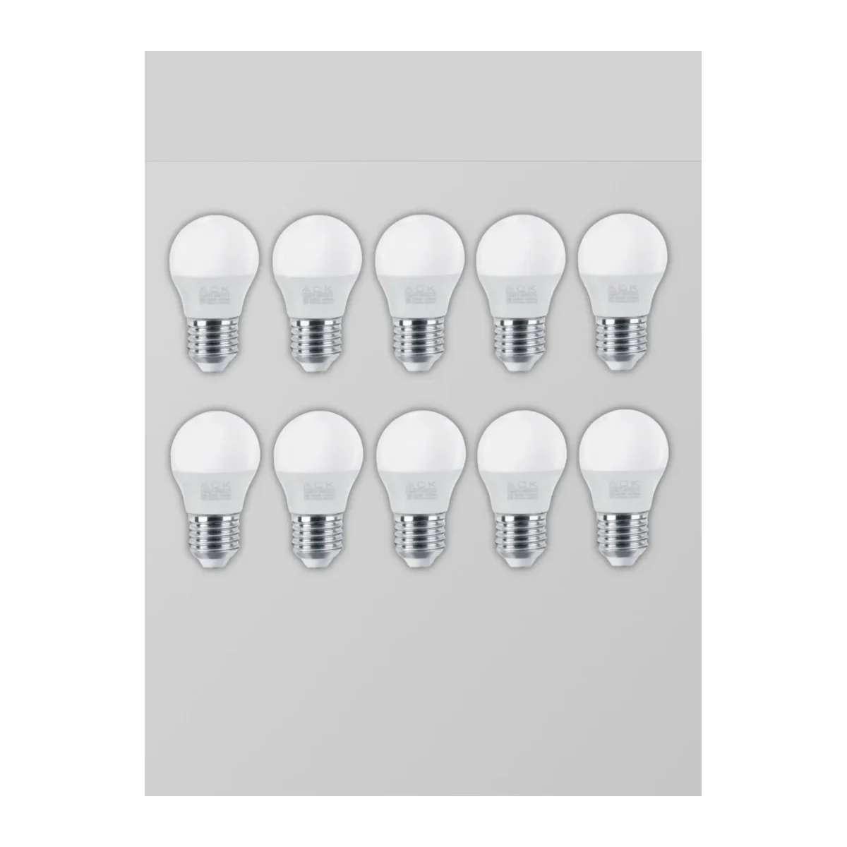 LED Ampul 5W E14 Gün Işığı 10 Adet