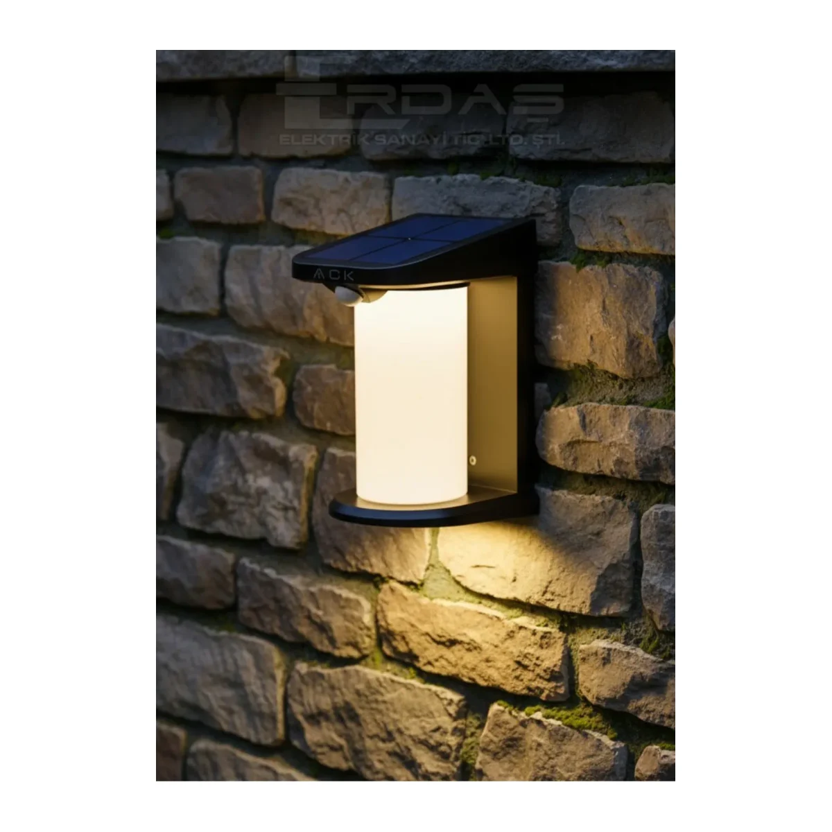 SOLAR LED DUVAR APLİĞİ - Görsel 2