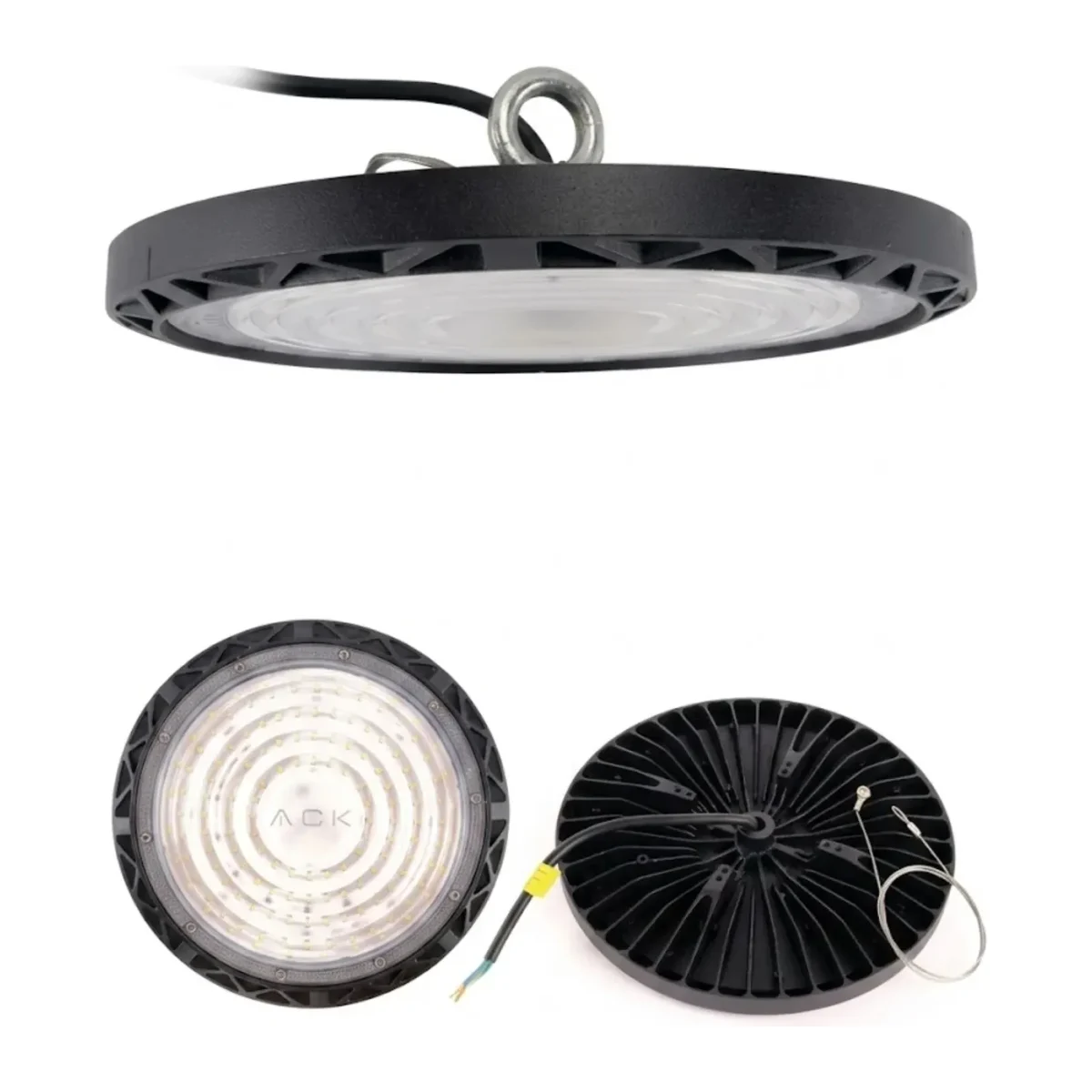 UFO YÜKSEK TAVAN 100W 6500K 12,500lm 50.000 SAAT KULLANIM ÖMRÜ