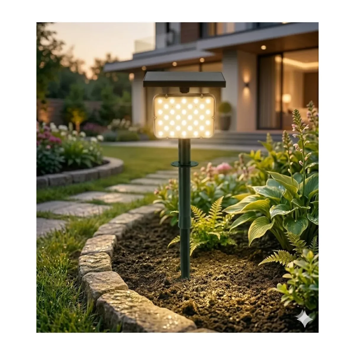 Solar LED Çim Armatürü - Görsel 3